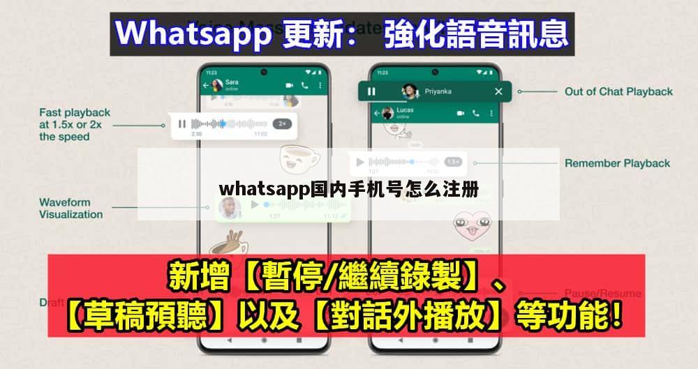 whatsapp国内手机号怎么注册